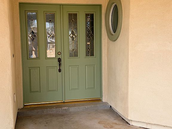 Front double door