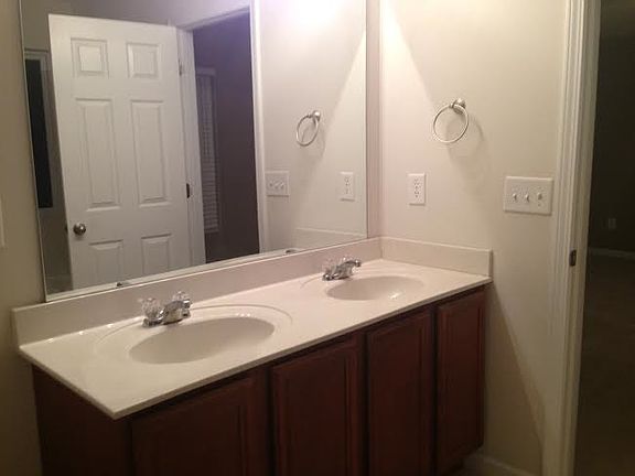 Double Bowl Vanities in Master Bath