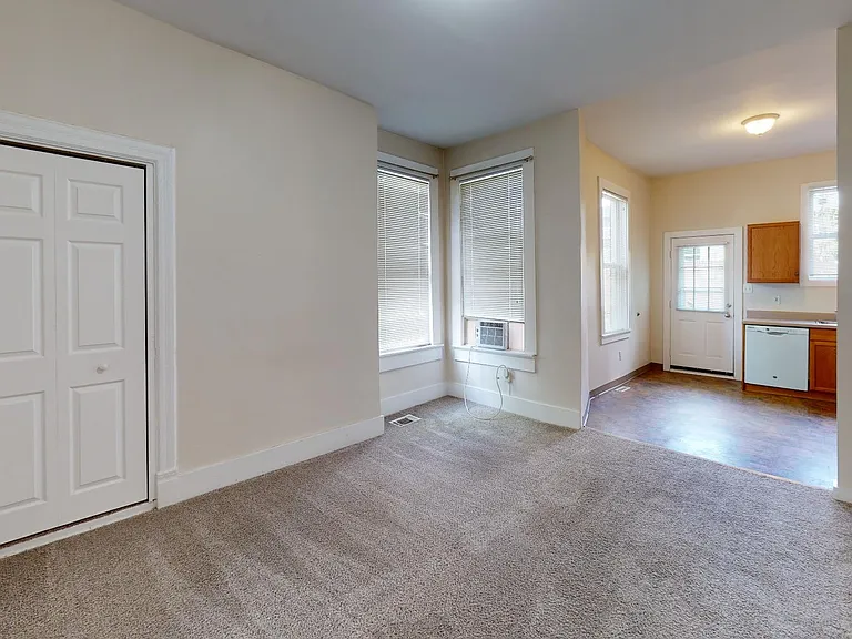 Dining Room with coat closet