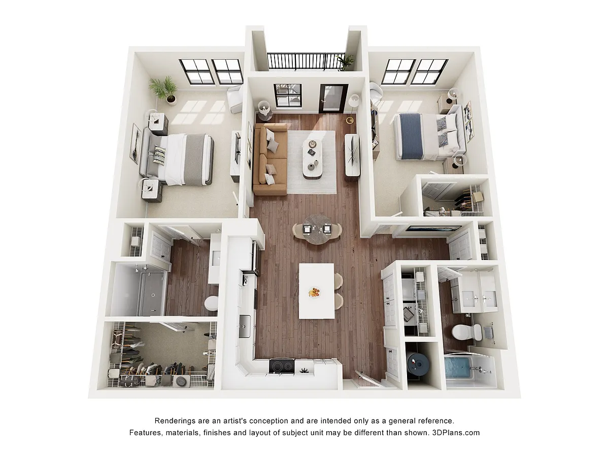 Floor plan B1