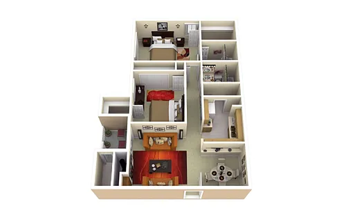 Floor plan B2