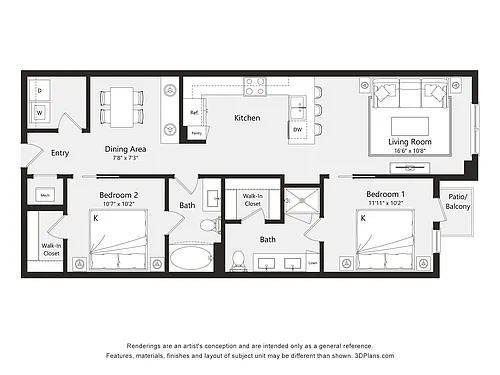 Floor plan A6S
