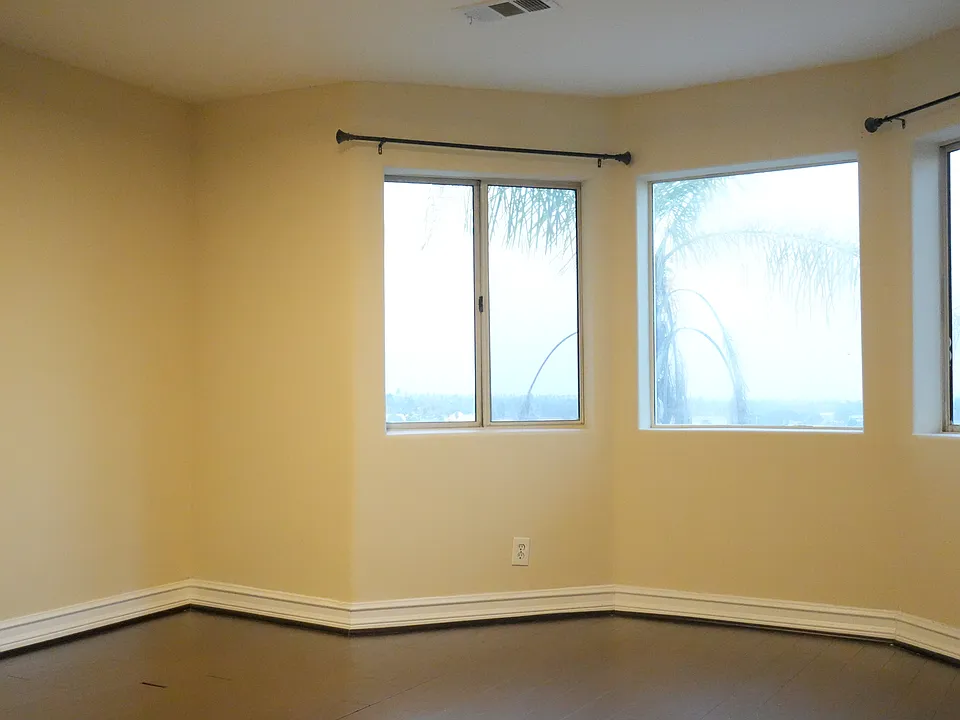 Bedroom 1 with views overlooking the city