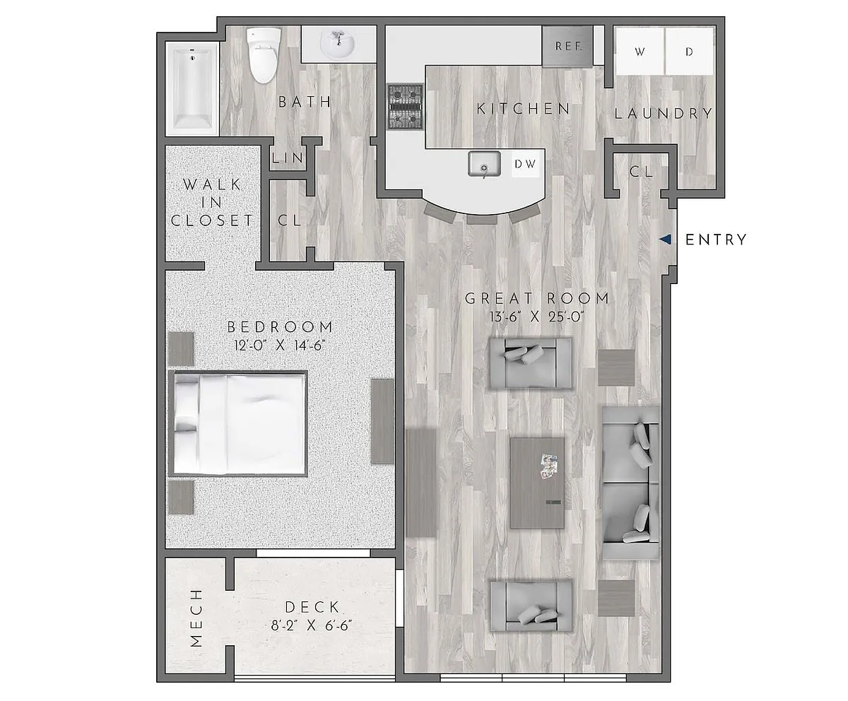 Floor plan Hillside