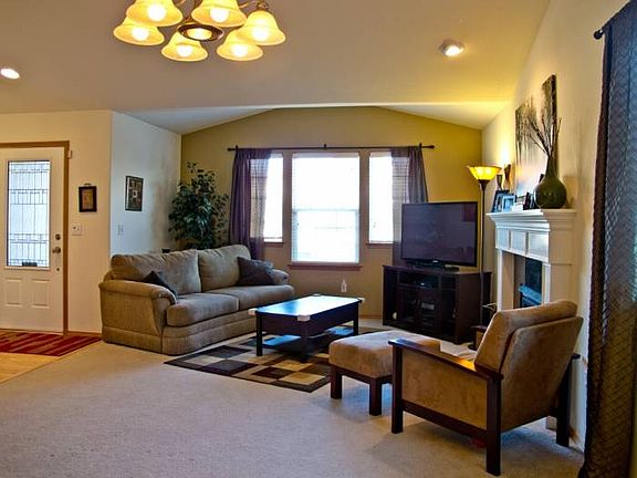 Gas Fireplace in Livingro