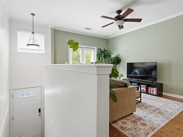 Foyer + living room