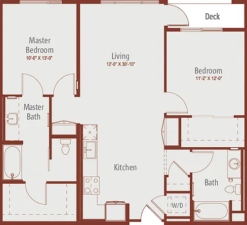 Floor plan B3