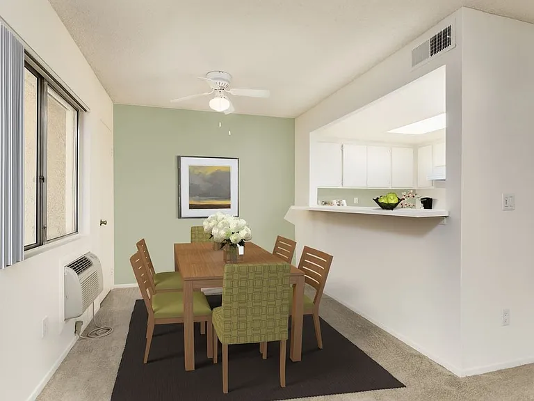 Classic Package dining room with carpet