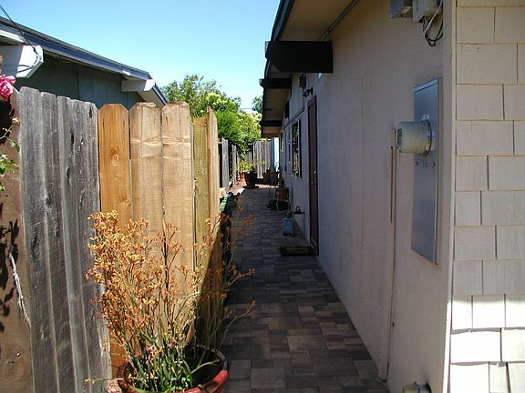 Side Door and walkway