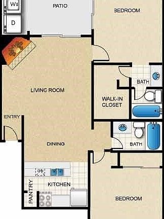 2nd image of 4900 Woodstone Dr APT 509