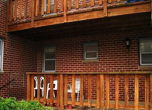1st floor w/deck
