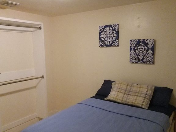 Bedroom 3; with one closet