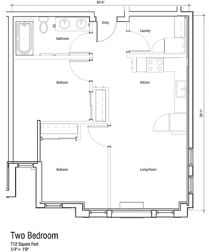 Floor plan 2X1