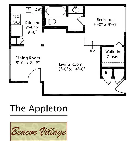 Floor plan Appleton