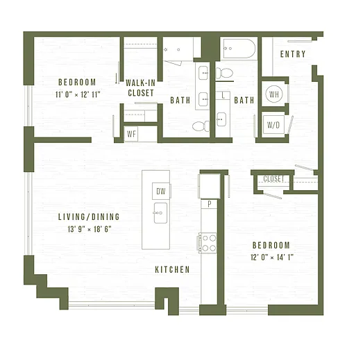 Floor plan B7