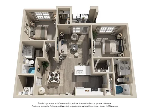Floor plan B2