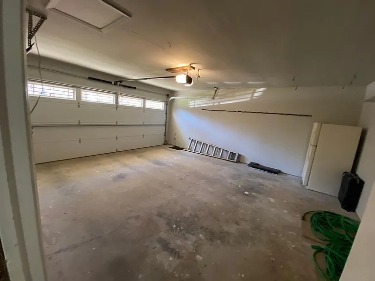 Two car garage.
