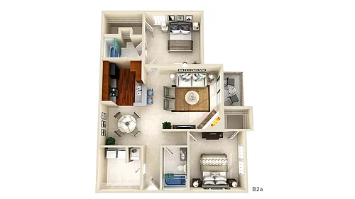 Floor plan B2a