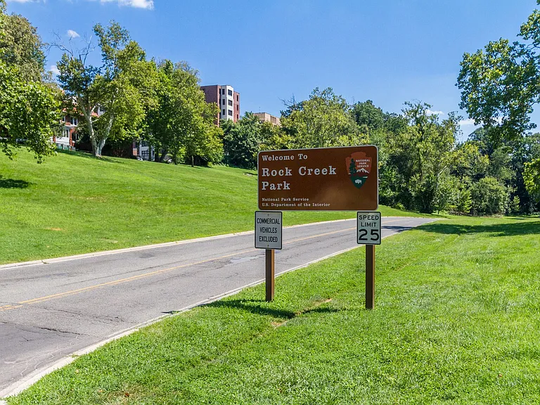 Steps to Rock Creek Park