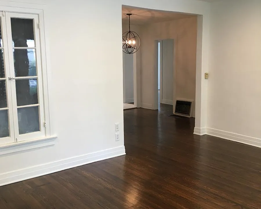 spacious living room