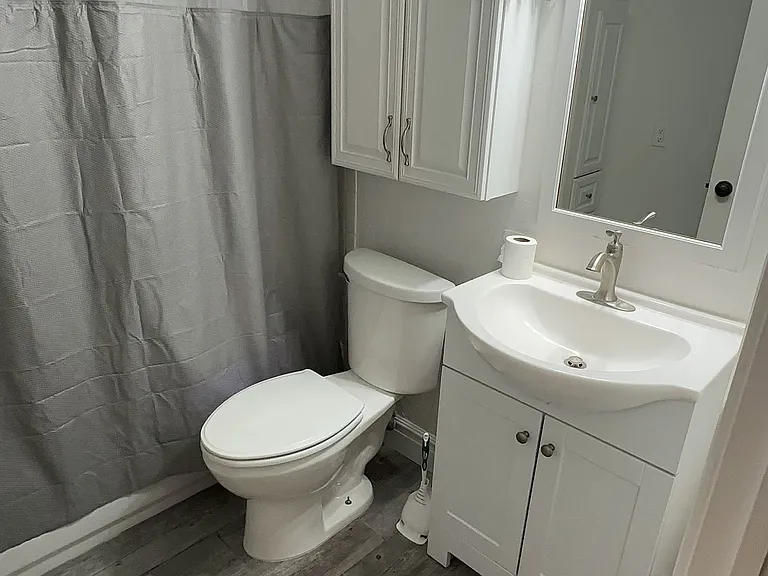 Basement bathroom