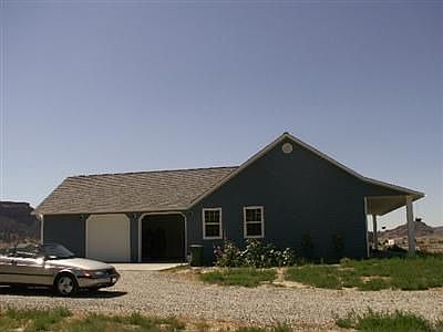Two car attached garage.