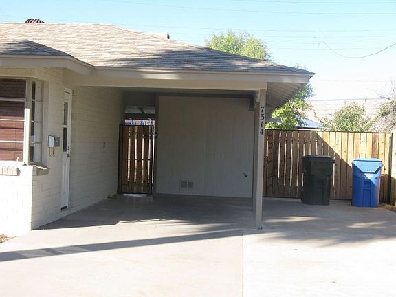 Carport and RV Gate access to yard