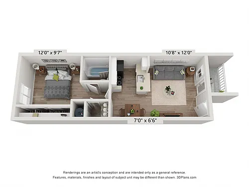 Floor plan Dove