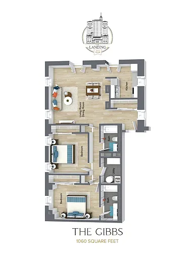 Floor plan The Gibbs