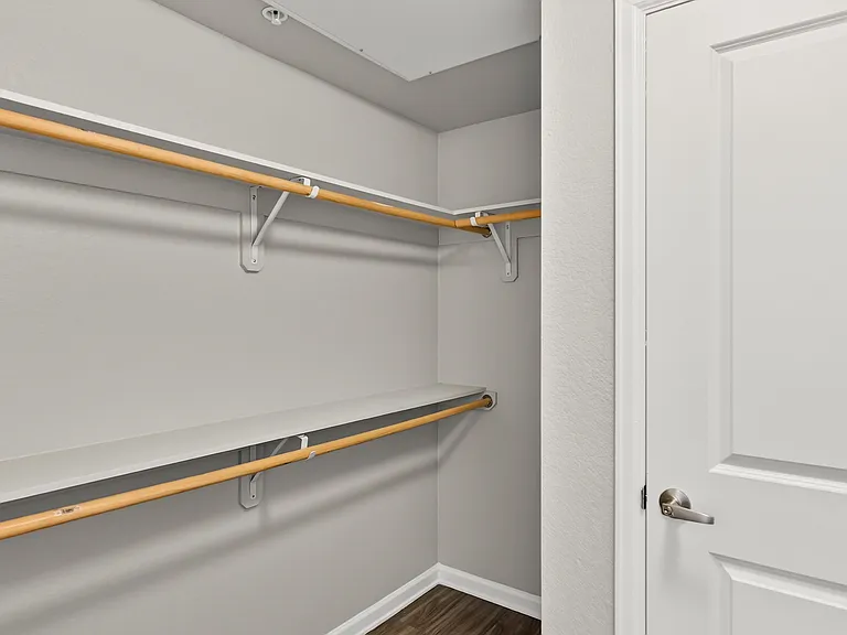 Walk-in closets built for style and function.