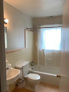 Spacious Bathroom (new vanity not shown)