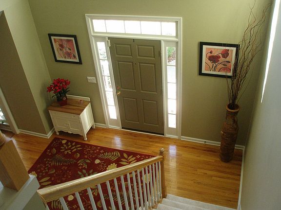 Foyer from upstairs landing.