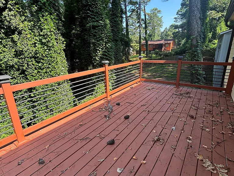 Balcony with view