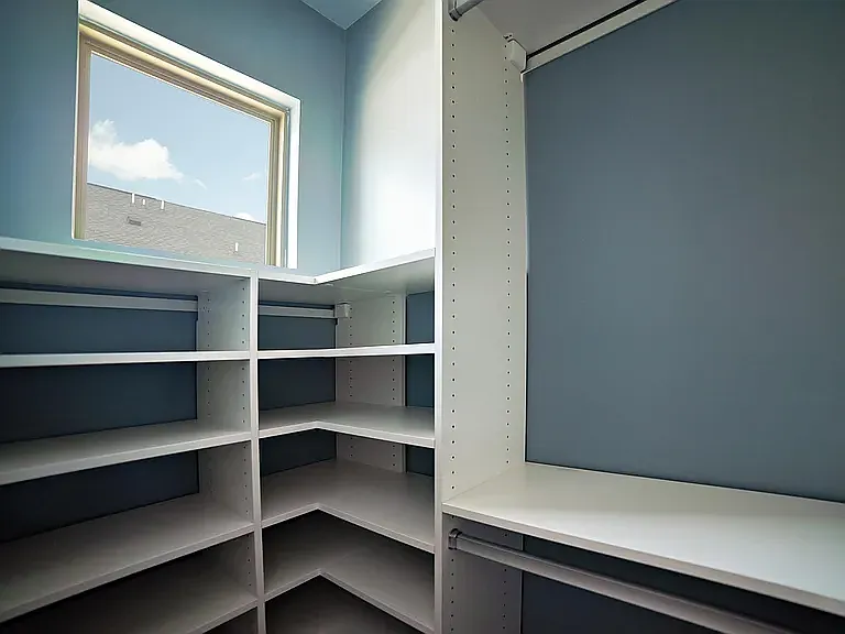 Secondary bedroom closet