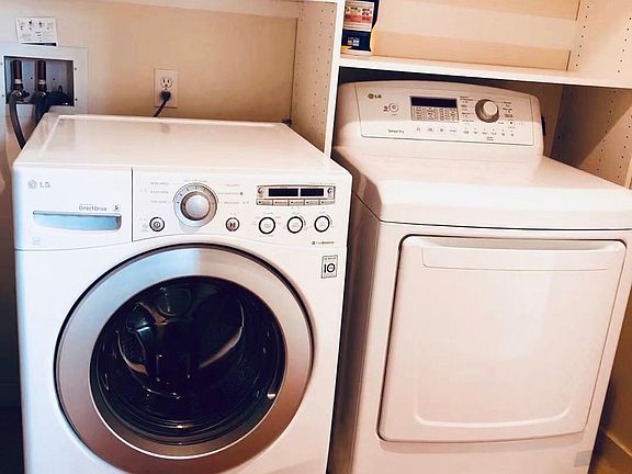 2nd floor washer & dryer