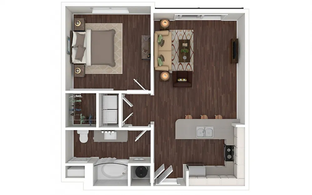 Floor plan Bay North