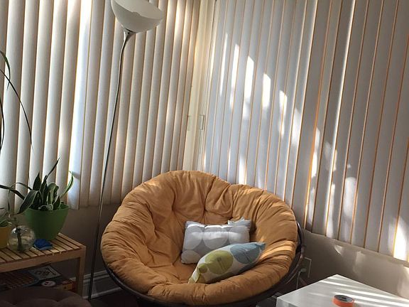 Sunroom off of living room