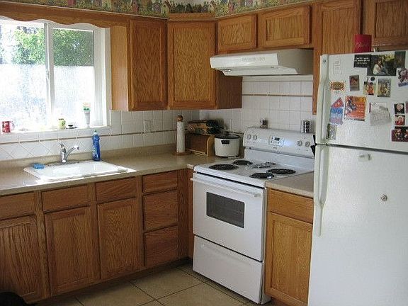 Updated kitchen...frig stays!