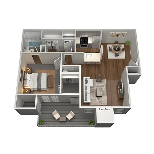 Floor plan A1 - Greenside