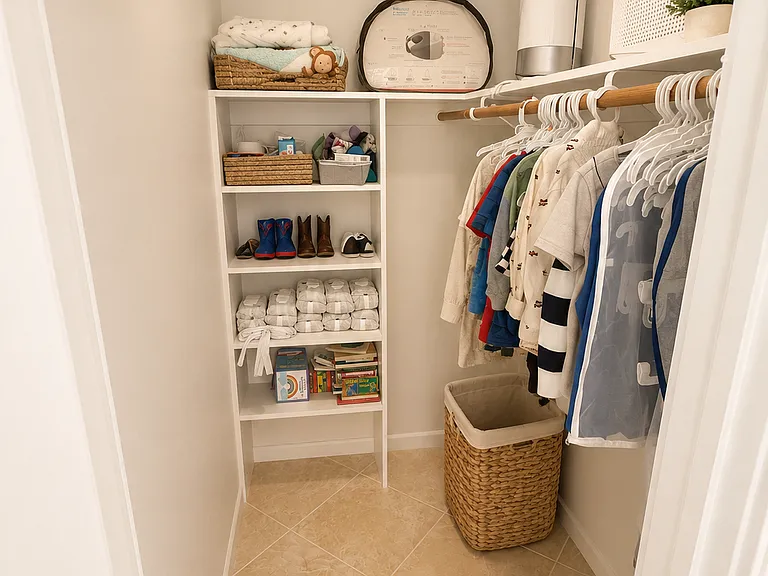 Nursery Closet