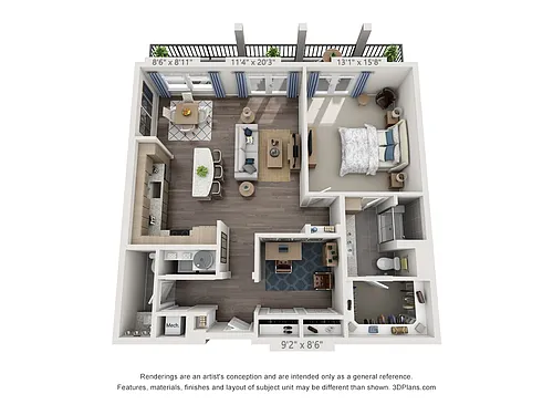 Floor plan A4B