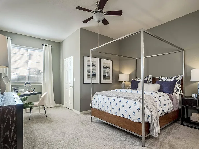 Spacious bedroom suite