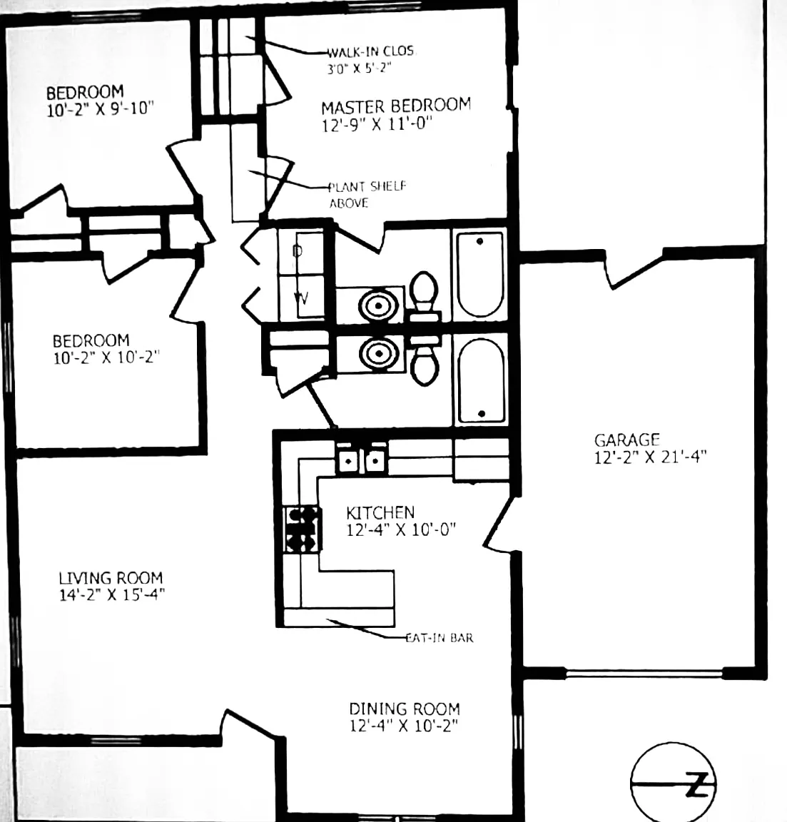3 bed, 1157 sqft, $990 — Photo 4