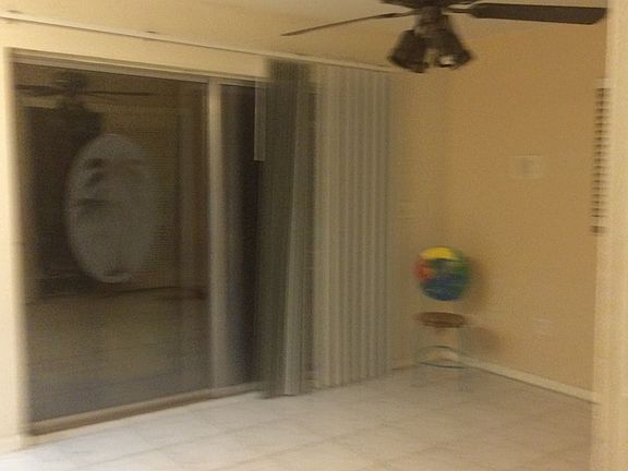 Master bedroom with slider 
