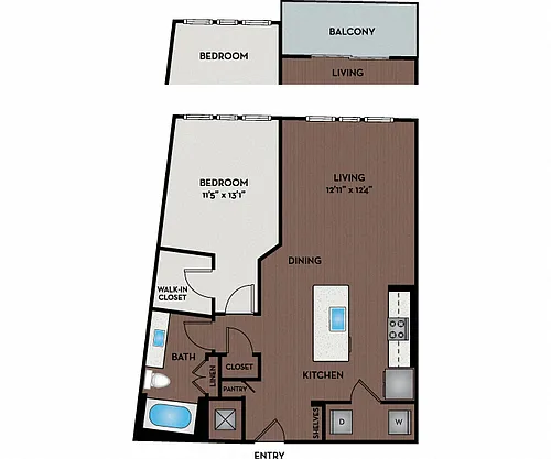 Floor plan 11F7
