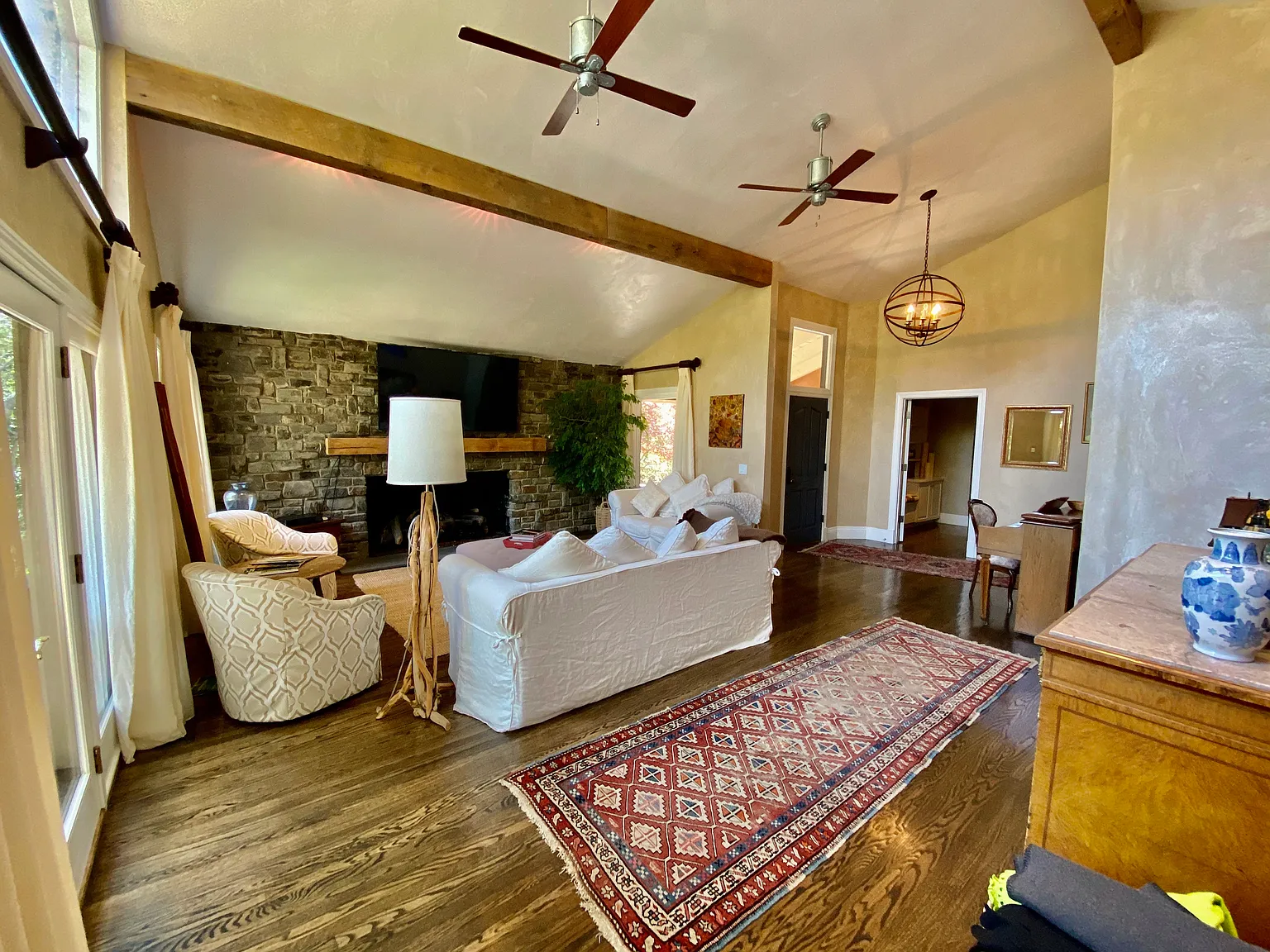 ID# 1850-Furnished Saint Helena Stylish Country 5 Bedroom 5.5 Bath Home w/ Pool, Decks, Views & M... — Photo 3