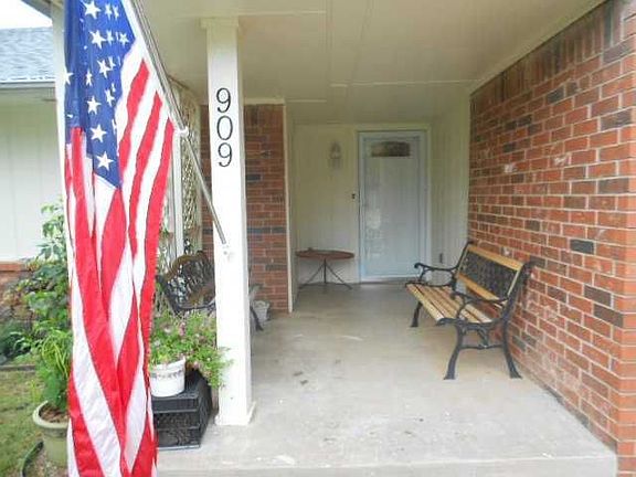 Covered front porch