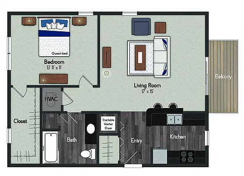 Floor plan Gable