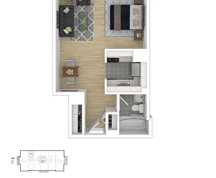 225 E 95th St #D25L — Photo 3