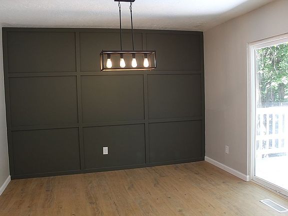 Dining room w/ door to deck
